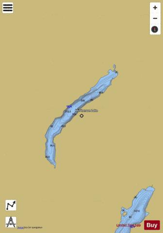 McPherson depth contour Map - i-Boating App