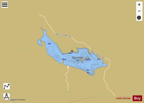 Watson depth contour Map - i-Boating App