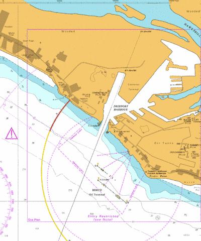 Freeport Harbour Marine Chart - Nautical Charts App