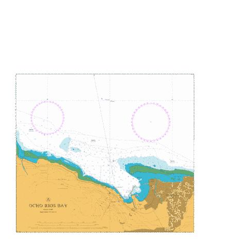 A Ocho Rios Bay Marine Chart - Nautical Charts App