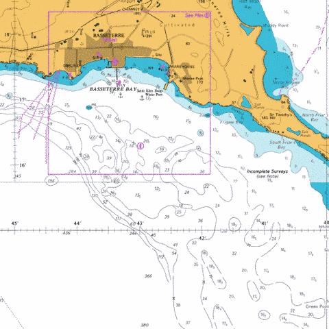 D Basseterre Bay Marine Chart - Nautical Charts App