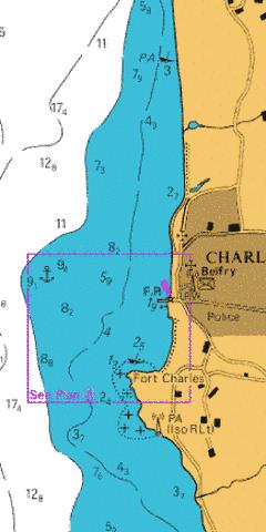A  Charlestown Marine Chart - Nautical Charts App