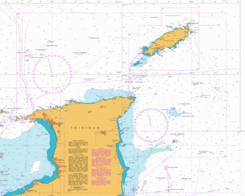 North East Approaches to Trinidad Marine Chart - Nautical Charts App
