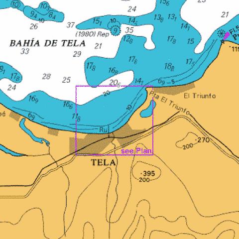 Tela Marine Chart - Nautical Charts App