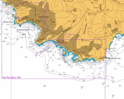 B  Kingstown Harbour and Approaches Marine Chart - Nautical Charts App