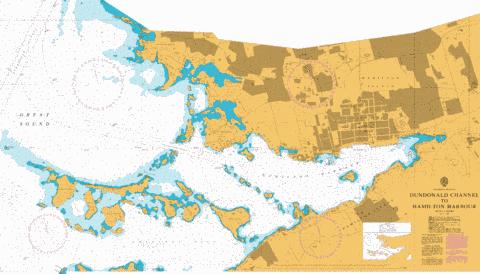 Dundonald Channel to Hamilton Harbour Marine Chart - Nautical Charts App