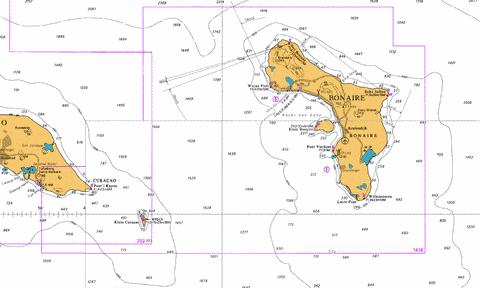 Bonaire Marine Chart - Nautical Charts App
