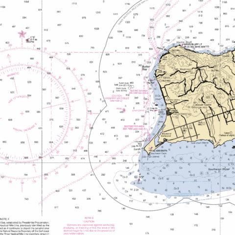 FREDERIKSTED ROAD Marine Chart - Nautical Charts App