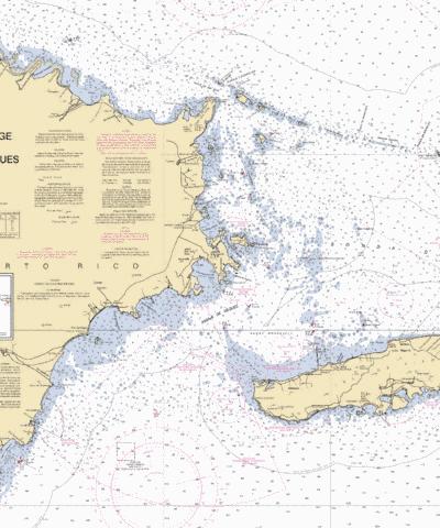 PASAJE DE SAN JUAN TO PUERTO DE HUMACAO and WEST ISLA DE VIEQUES Marine Chart - Nautical Charts App