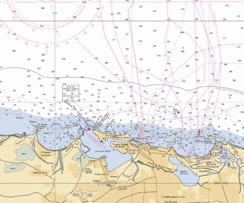 APPROACHES TO SAN JUAN HARBOR Marine Chart - Nautical Charts App