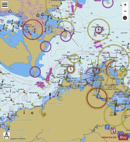 Waters west of Ruegen Marine Chart - Nautical Charts App