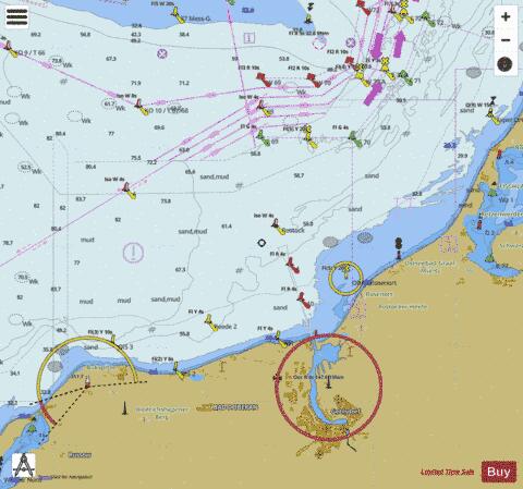 Rostock Approach Marine Chart - Nautical Charts App