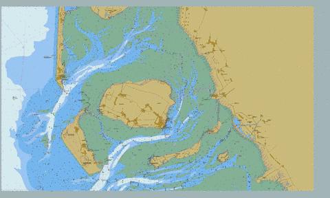 VORTRAPPTIEF, NORDER- AND SUEDERAUE Marine Chart - Nautical Charts App