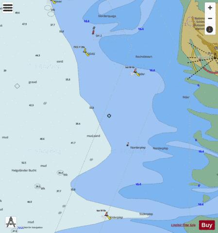 Norderpiep Marine Chart - Nautical Charts App