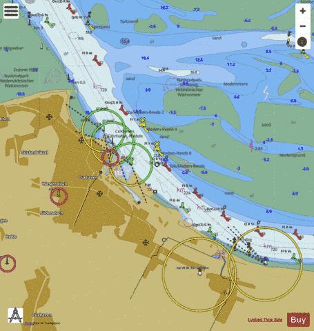 Cuxhaven Marine Chart - Nautical Charts App