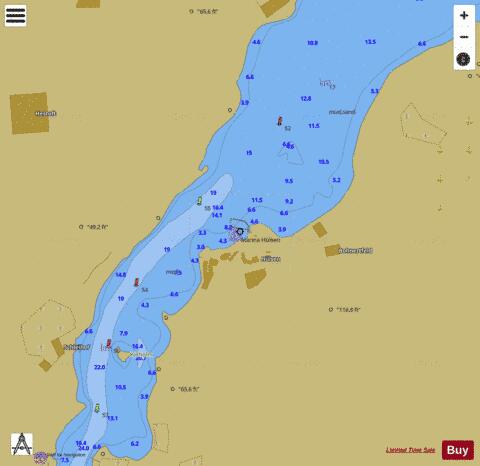 Huelsen Marine Chart - Nautical Charts App