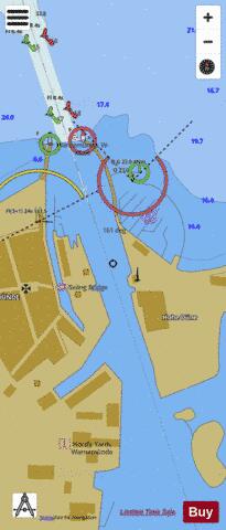 Rostock-Warnemuende Marine Chart - Nautical Charts App