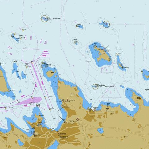 Approaches to Ports of Tallinn and Muuga Marine Chart - Nautical Charts App