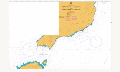 Estrecho de la Bocayna and Approaches to Arrecife Marine Chart - Nautical Charts App