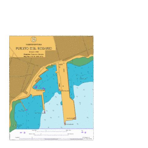 B  Puerto del Rosario Marine Chart - Nautical Charts App