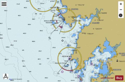 Aproches de las rias de Muros y Arousa Marine Chart - Nautical Charts App