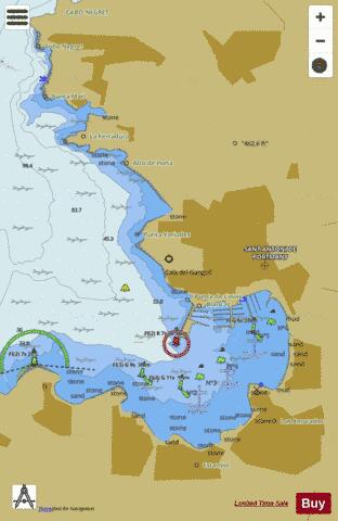 Puerto de Sant Antoni de Portmany Marine Chart - Nautical Charts App