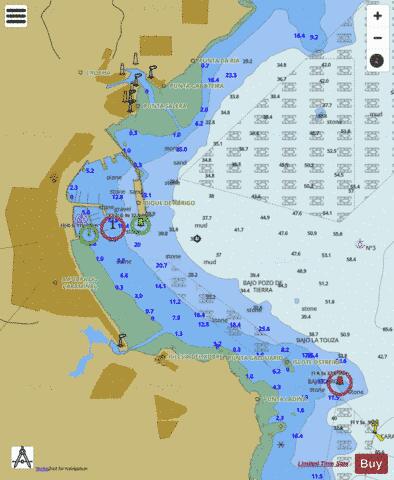 Puerto de A Pobra do Caraminal Marine Chart - Nautical Charts App