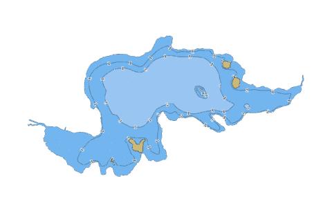 Saaramaanjärvi Marine Chart - Nautical Charts App