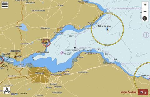 Scotland - East Coast - Firth of Forth - Isle of May to Inchkeith Marine Chart - Nautical Charts App