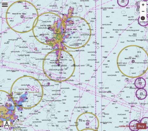 Scotland North Coast - Orkney and Shetland Islands - Fair Isle Channel Marine Chart - Nautical Charts App