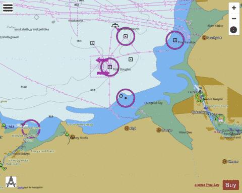 England and Wales - Great Ormes Head to Liverpool Marine Chart - Nautical Charts App