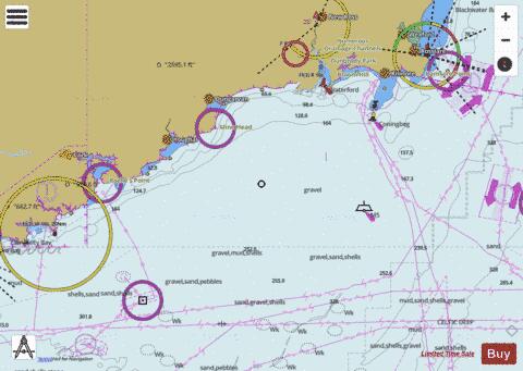Republic of Ireland - South Coast - Old Head of Kinsale to Crossfarnoge Point Marine Chart - Nautical Charts App