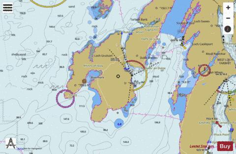 Scotland - West Coast Approaches to the Sound of Jura Marine Chart - Nautical Charts App