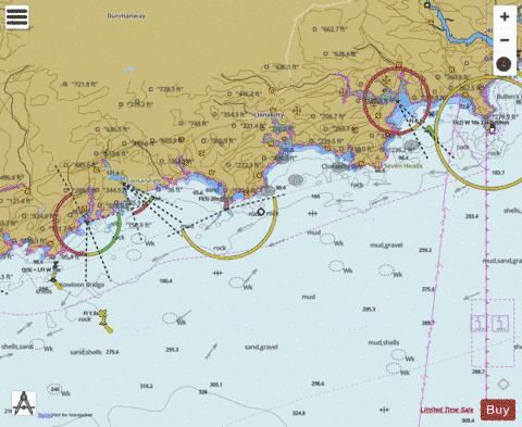 Republic of Ireland - South Coast - Toe Head to Courtmacsherry Bay Marine Chart - Nautical Charts App