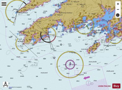 "Mizen Head to Gascanane Sound_x000D_ Marine Chart - Nautical Charts App
