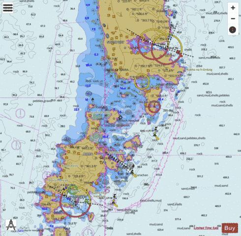 Scotland - Outer Hebrides - Sound of Barra Marine Chart - Nautical Charts App