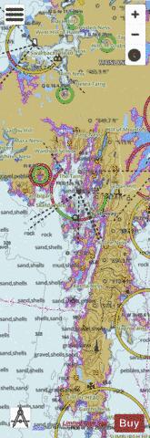 Shetland Islands - Clift Sound and Approaches to Scalloway and Seli, Sandsound and Weisdale Voes Marine Chart - Nautical Charts App