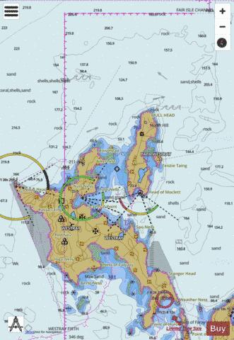Orkney Islands - Pierowall Road and Approaches Marine Chart - Nautical Charts App