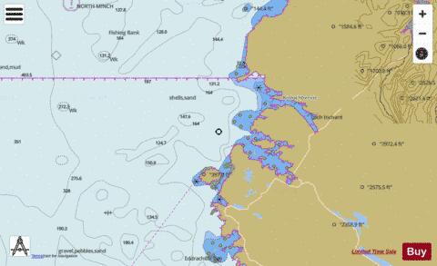 Scotland - West Coast - Approaches to Kinlochbervie Marine Chart - Nautical Charts App