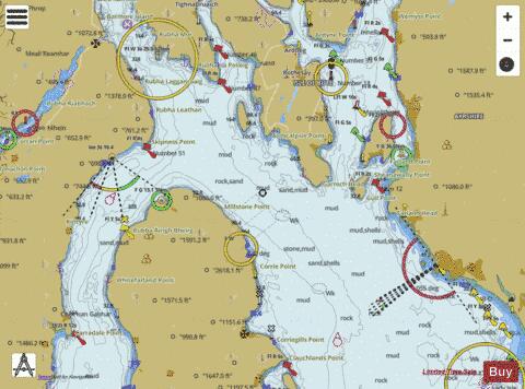 Scotland - West Coast - Firth of Clyde - Ardrossan to Inchmarnock Marine Chart - Nautical Charts App