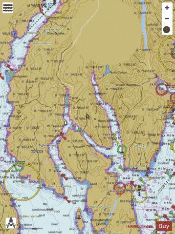 Scotland - West Coast - Firth of Clyde - Kyles of Bute Marine Chart - Nautical Charts App