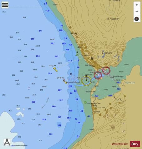Wales - West Coast - Barmouth Marine Chart - Nautical Charts App