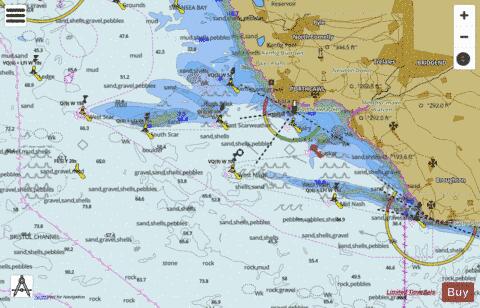 South Wales - Approaches to Porthcawl Marine Chart - Nautical Charts App