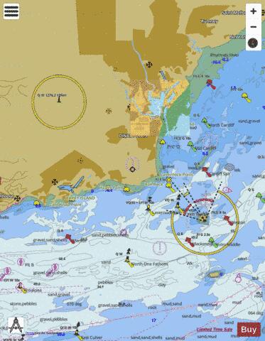 Barry and Cardiff Road and Approaches Marine Chart - Nautical Charts App