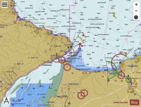 Ireland - Approaches to Lough Foyle Marine Chart - Nautical Charts App