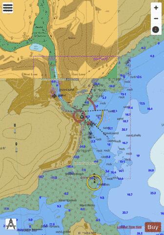 England - South Coast of Corwall - Looe Marine Chart - Nautical Charts App