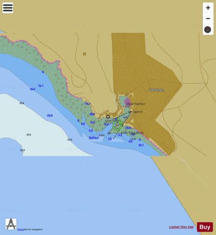 England - South Coast - Porthleven Marine Chart - Nautical Charts App