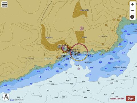 ENC CELL - England - South Coast - Polperro Marine Chart - Nautical Charts App
