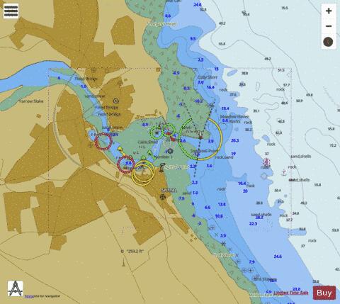 England - East Coast - Berwick Harbour Marine Chart - Nautical Charts App