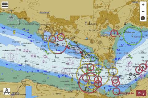 Scotland - East Coast - River Forth - Rosyth Marine Chart - Nautical Charts App